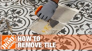 How to Remove Tile | How to Fix a Broken or Chipped Tile | The Home Depot