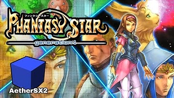Phantasy Star Generation 1 Gameplay and Settings AetherSX2 Emulator | Poco X3 Pro