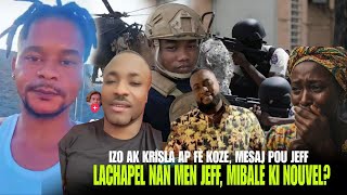 Download Lagu Izo ak Krisla ap fè koze, Gade sa Jeff Gwo Lwa fè Lachapelle, Mesaj pou gang Mibalè, pral gen Koze ! MP3