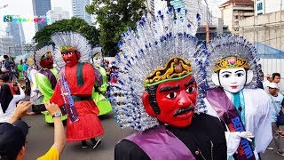 PARADE Ondel Ondel 'BENYAMIN BIANG KEROK' Banyak Sekali Ondel-Ondelnya !!