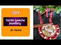 Gamcha Necklace Making || Durga Pujo Special Jewellery Making || Full Tutorial Step By Step