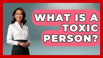 What Is A Toxic Person? - The Time Management Pro