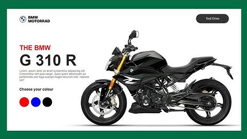 How To Make A Website In 2023  |  Making Website For Bikes Using HTML CSS And JS