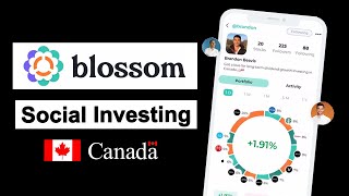 Canada's First Social Investing App | Blossom Social Review screenshot 1