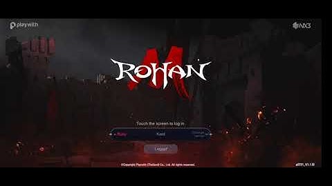 ROHAN M Gameplay / Character Creation