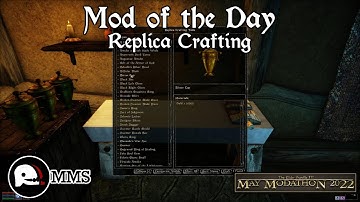 Morrowind Mod of the Day - Replica Crafting Showcase