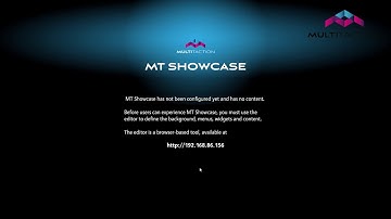 MT Showcase Quickstart Tutorial