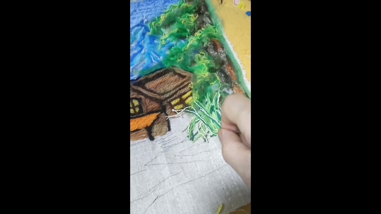 羊毛フェルト手芸 - YouTube