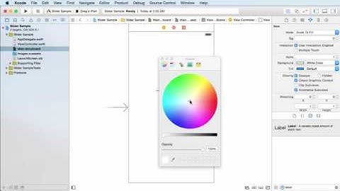 15 iOS Development with Swift Tutorial   15   Sliders
