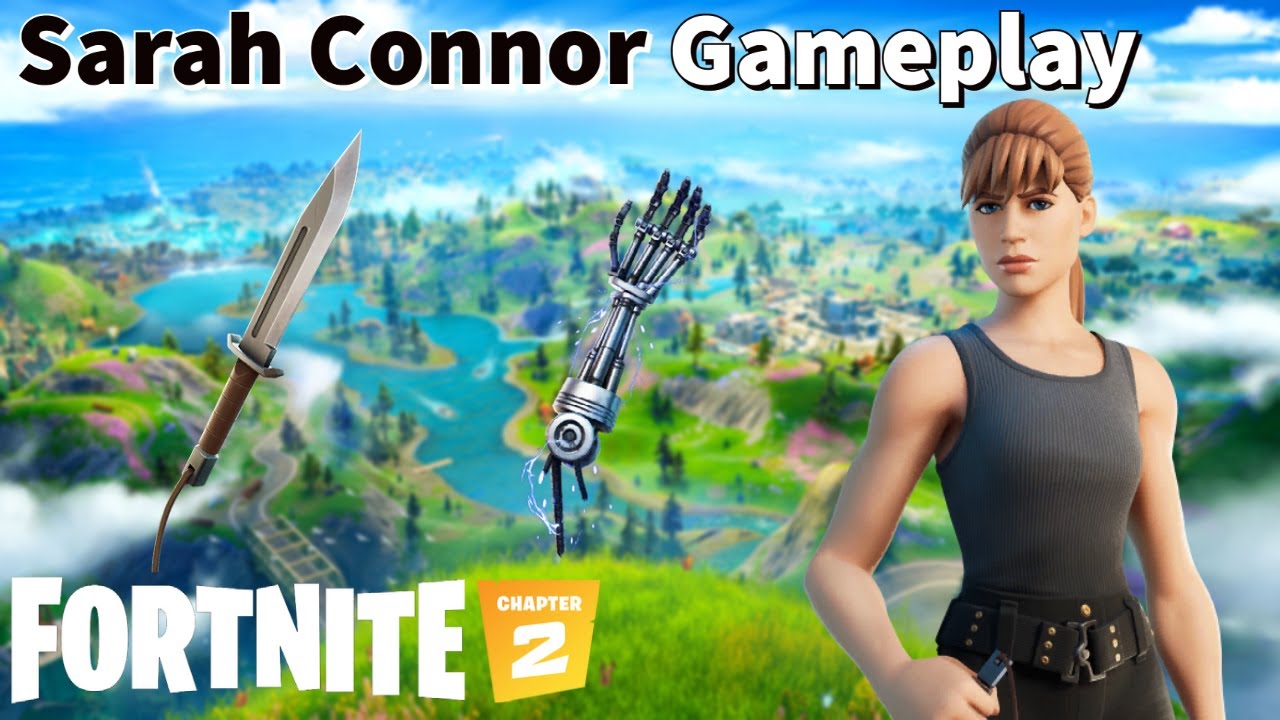 Sarah Connor Gameplay | Fortnite - No Commentary