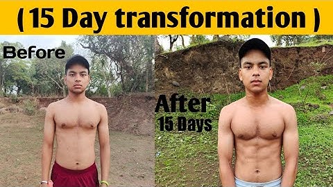 15 Days Epic Body Transformation | 200 pushups a day | Home Workout |