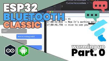 ESP32 | BLUETOOTH CLASSIC | FLUTTER - Let