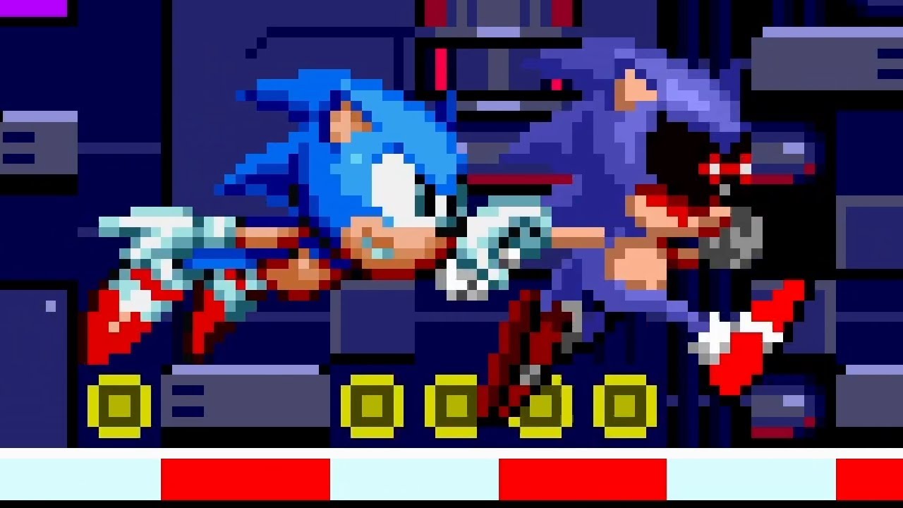 Sonic.exe and Sonic have switched roles ~ Sonic 3 A.I.R. mods ...