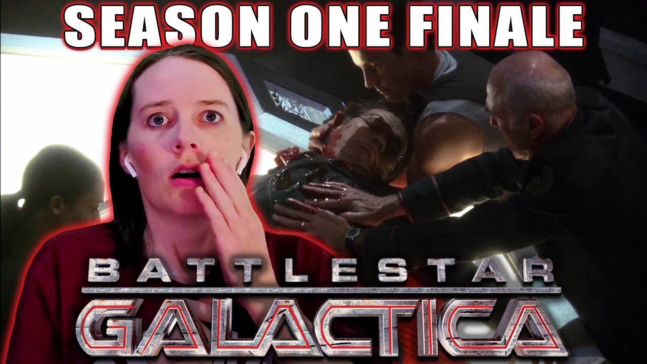 BATTLESTAR GALACTICA | SEASON 1 FINALE | First Time Watching Reaction | WHAT AN ENDING!