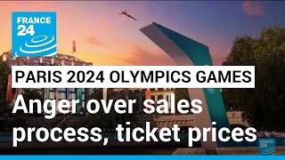 Paris 2024 Olympics Games: Organizers criticized following first ticket sale round • FRANCE 24