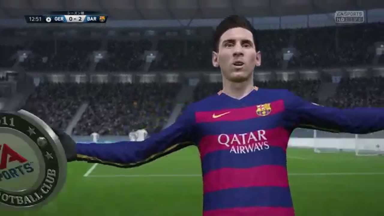 Fifa16日本版 勝ちたければバルセロナを使え ガチで勝てる Div1挑戦 Youtube