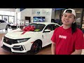 BUYING MY 2020 HONDA CIVIC TYPE R CHAMPIONSHIP WHITE! (MSRP) NO MARK UP!