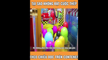 Vì sao cuộn thép không được đặt theo chiều dọc trên container?