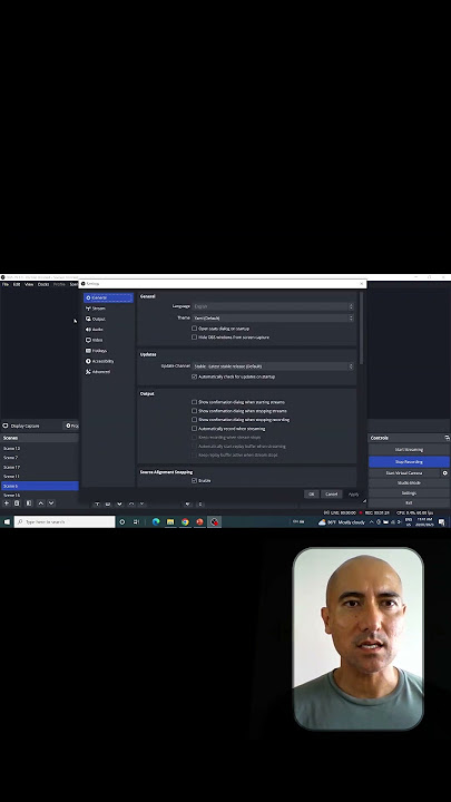 How to record and export your video in mp4 in OBS Studio #shorts