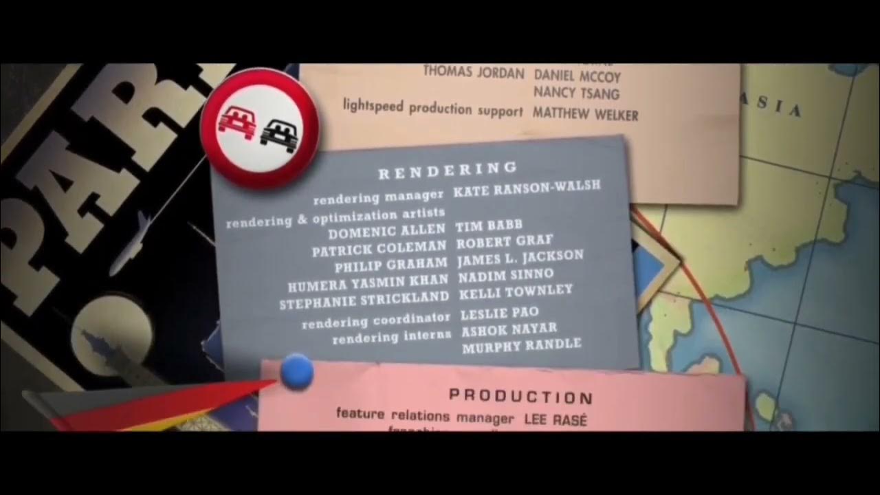 Cars 2 End Credits But It's My Version YouTube