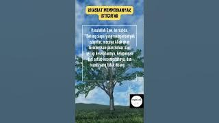 quotes islami | story wa 30 detik terbaru 2022 ~ khasiat memperbanyak istighfar  #shorts #storywa
