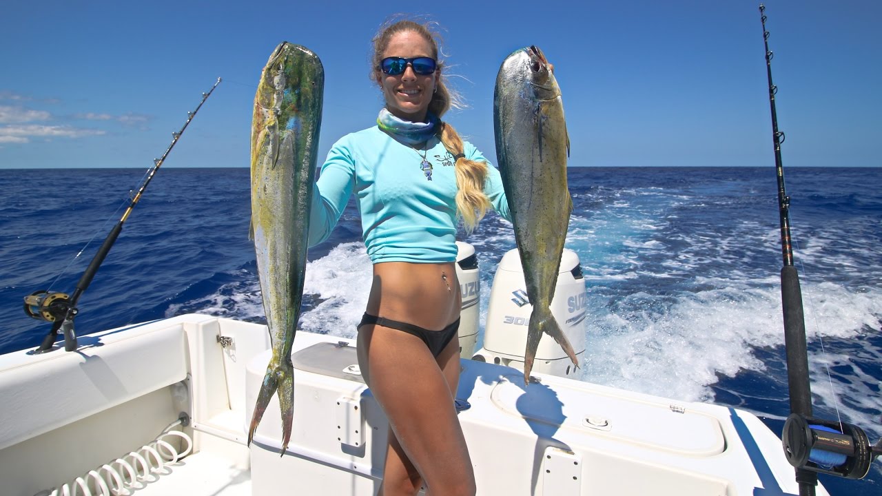 Florida Keys Offshore Mahi / Dolphin Fishing GoPro Video YouTube