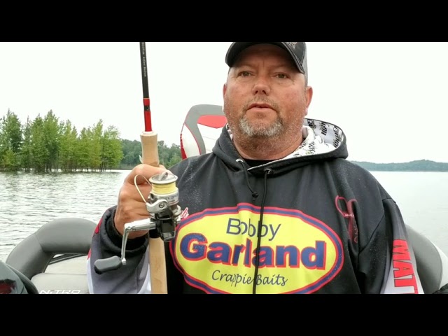 Livescoping Crappie on BrokenBow Lake 