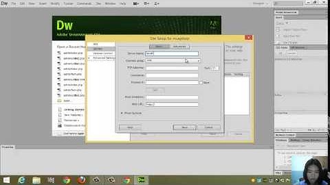 การสร้าง login logout  ด้วย Localhost และ Dreamweaver