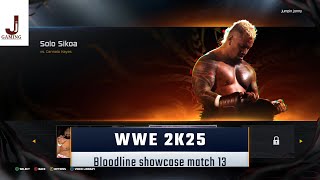 Wwe 2k25 Showcase Match 13 Complete All Objectives Solo Sikoa Vs Carmelo Hayes Nxt 20