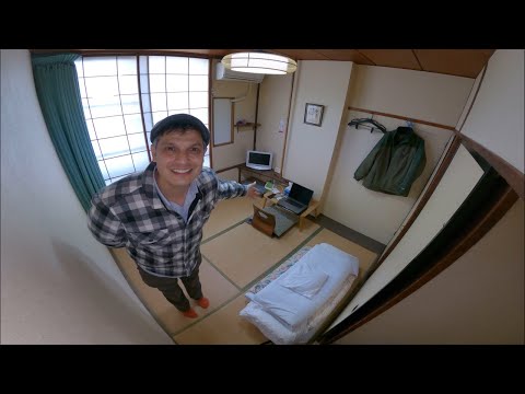 Japanese Micro Room Tour | Fuji City Ryokan