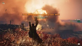 Yes, we have hellbomb trebuchets in Helldivers2 now...