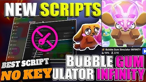 Bubble Gum Simulator Infinity Script Pastebin | Auto Farm, Auto Hatch Eggs, Sell & More! (No Key)