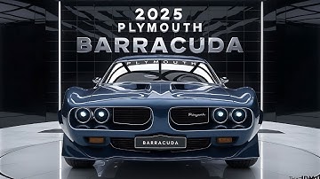 Eindelijk! Het NIEUWE 2025 Plymouth Barracuda model geïntroduceerd - EEN EERSTE KIJKJE!