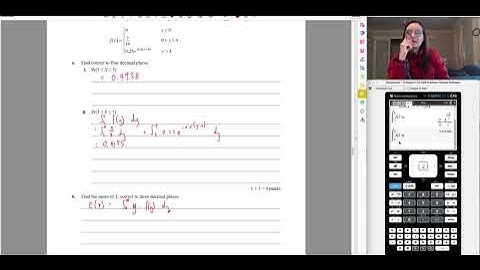 Probability - VCAA 2011 Exam 2 Q2 (pt1)