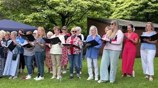 Magic Voices Choir - This Is Me - John Leigh Park, Altrincham - 2 June 2024