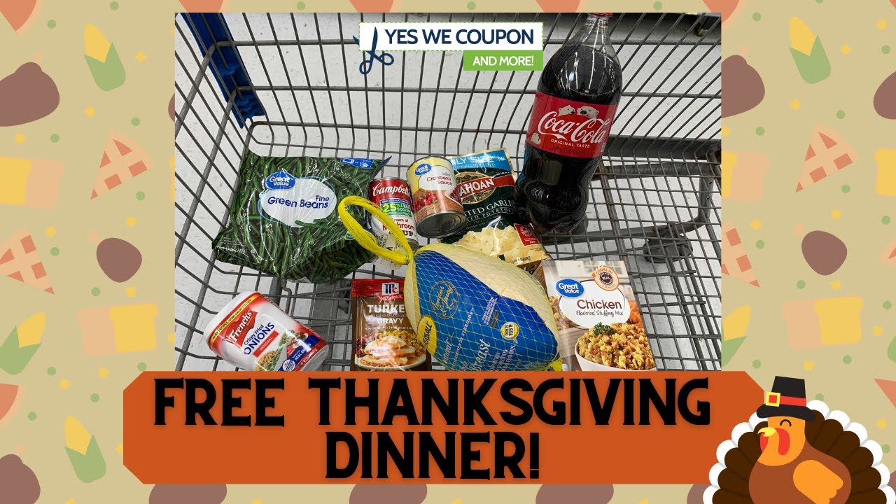 FREE Thanksgiving Dinner From Walmart! YouTube