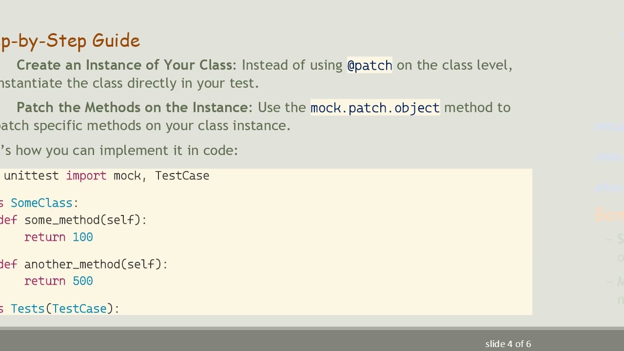 How to Mock Specific Methods of a Python Class without Affecting Others
