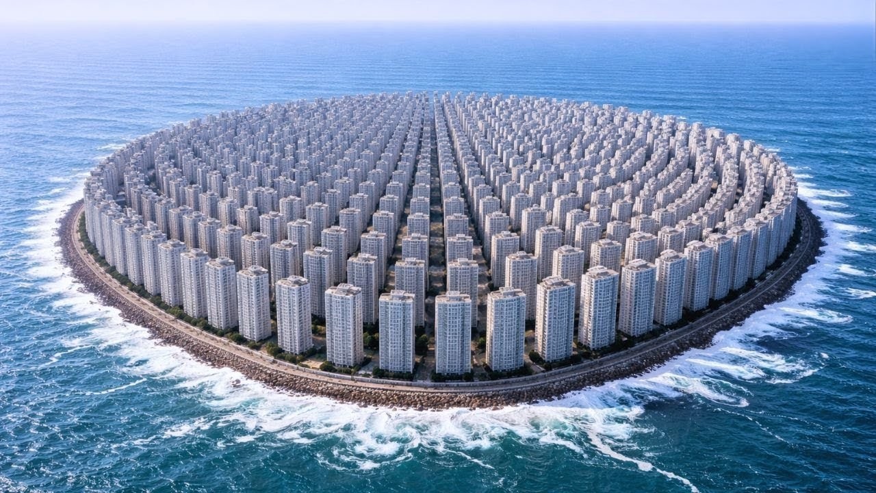 Çin’in Hayalet Adası’nın Sırrı... 400 Konut Kulesi Terk Edildi, İçinde Tek Bir İnsan Yok!