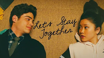 Do Lara Jean and Peter stay together in always and forever?