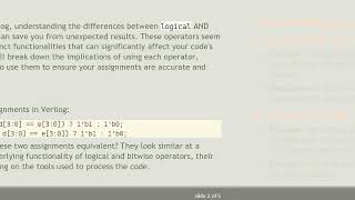 Celebrity Understanding the Differences Between Logical && and Bitwise & in Verilog Net Worth