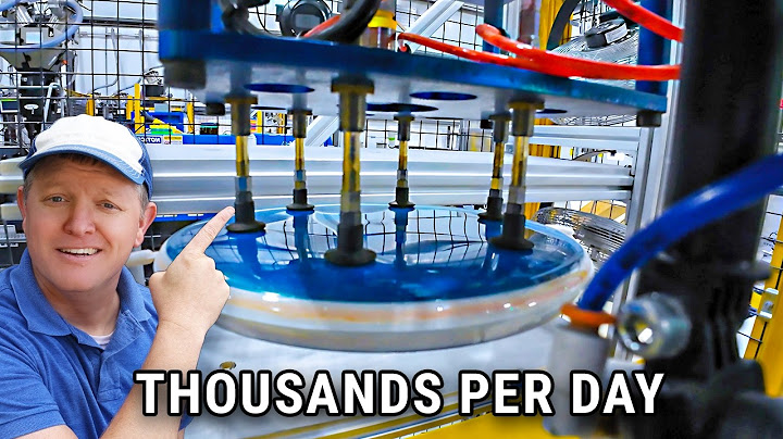 Behind The Scenes at MVP Disc Sports - (Disc Golf Disc Factory LONG CUT) - Smarter Every Day 301B