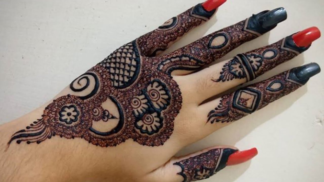 Kashees inspiredMehndi Design - Mehndi Designs 2021 - simple Arabic ...