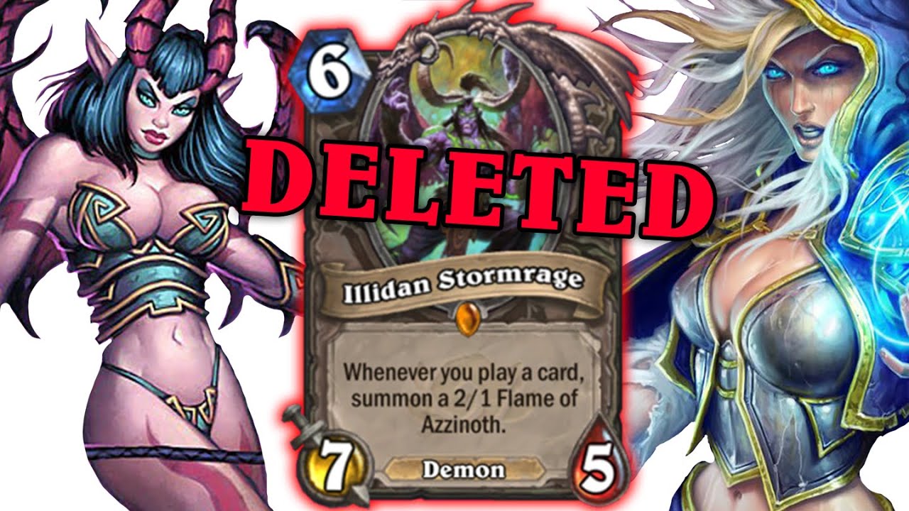 Deleted Hearthstone Cards