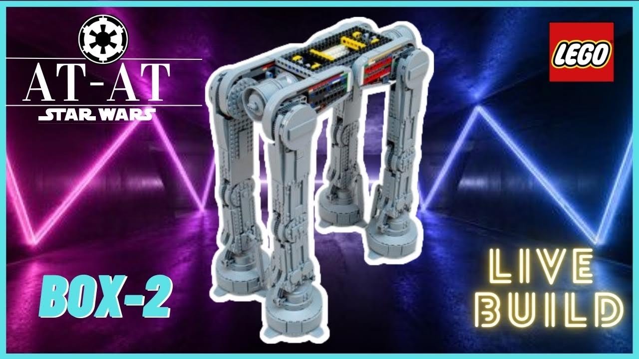 UCS ATAT LIVE BUILD! (BOX-2) WITH ONE THUMB!