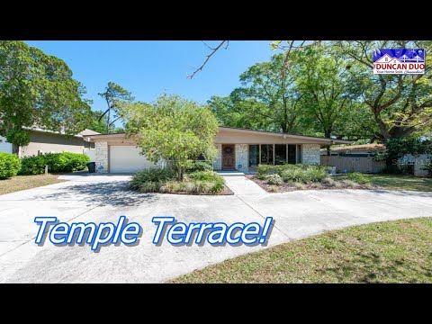 311 BEN AVON DRIVE, Temple Terrace, FL home video tour