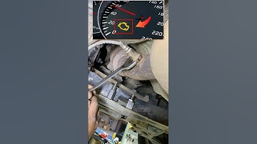 Causes of engine warning light