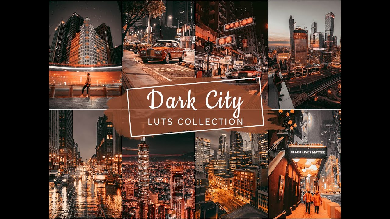 Dark City Video LUTs for Premiere Pro