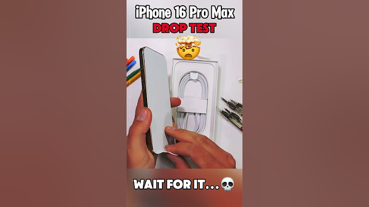 iPhone 16 Pro Max DROP TEST! 💥 Unbreakable or Instant SHATTER?! 😱📱 #Shorts#viralvideo