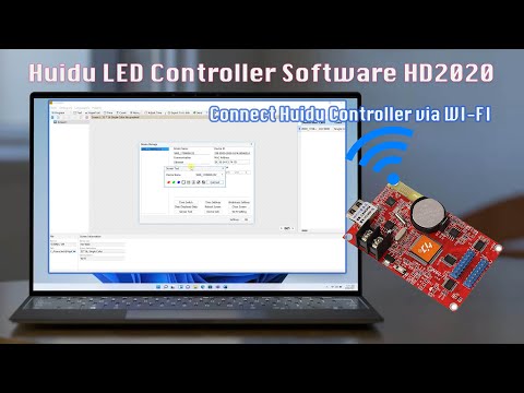 #1 Huidu HD2020 LED Controller software Download & Install for Windows 11 PC with WI-FI Connectivity Mới Nhất