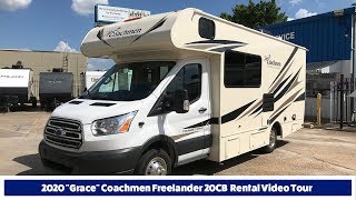 Grace Coachmen Freelander Ford cb Motor Home Rental Video Tour Youtube